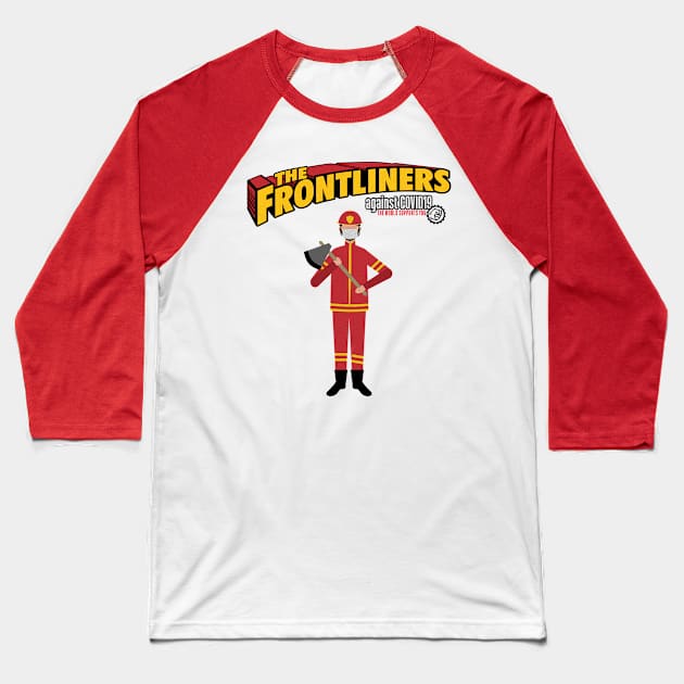 The Frontliners firefighters Baseball T-Shirt by opippi